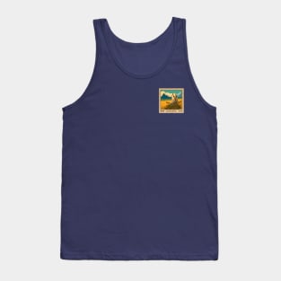 MTG - Plains Stamp - Gnitara - Postage Stamp Series Tank Top